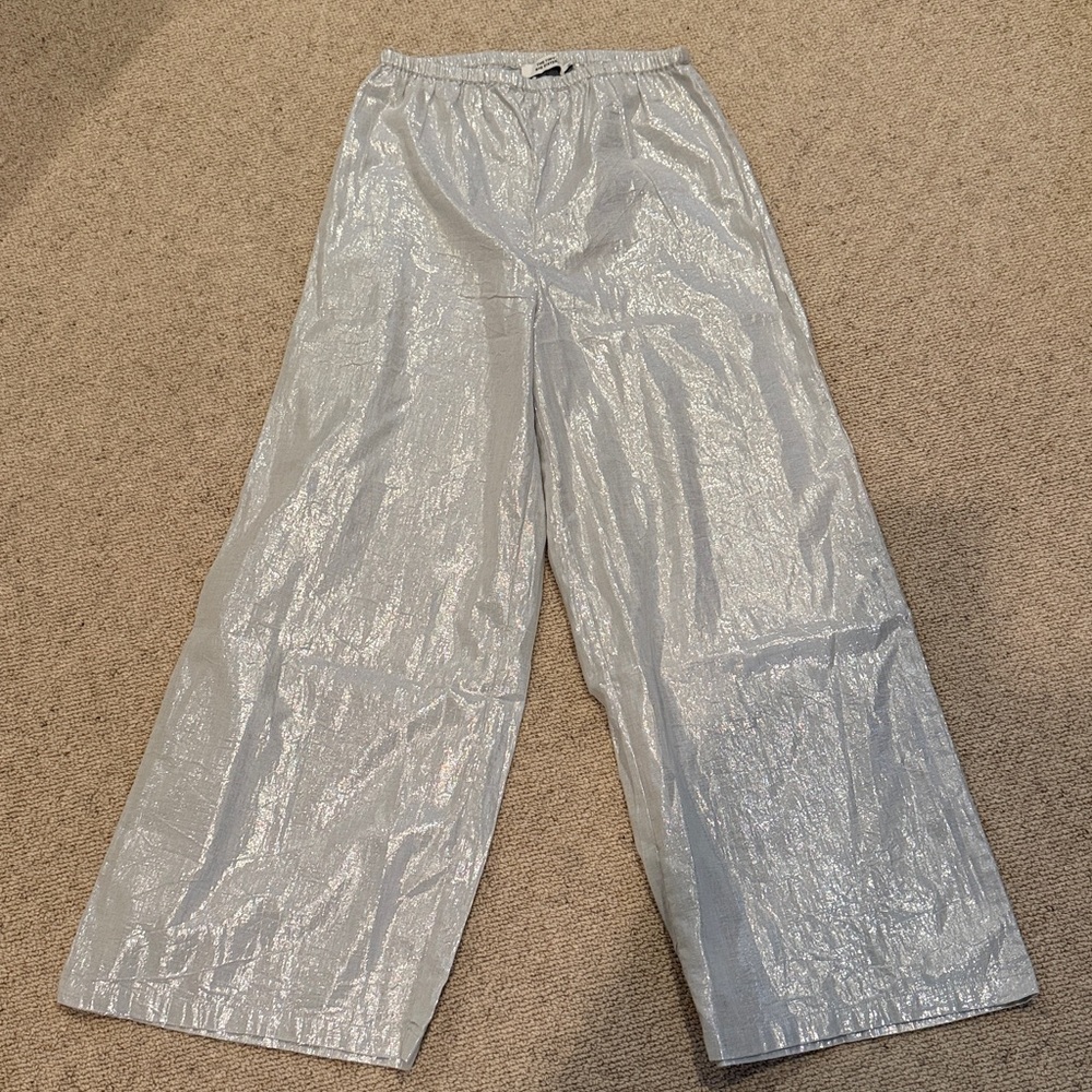 The Tiny Big Sister Lurex Elasticated Trousers Me… - image 6